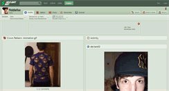 Desktop Screenshot of fiddlefox.deviantart.com