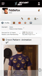 Mobile Screenshot of fiddlefox.deviantart.com