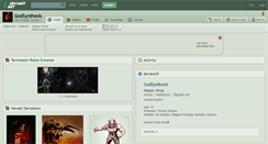 Desktop Screenshot of godsynthesis.deviantart.com