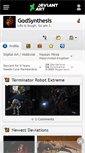 Mobile Screenshot of godsynthesis.deviantart.com