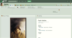 Desktop Screenshot of feemee.deviantart.com