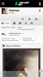 Mobile Screenshot of feemee.deviantart.com