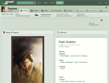 Tablet Screenshot of feemee.deviantart.com