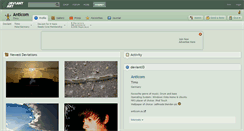Desktop Screenshot of anticom.deviantart.com