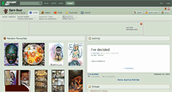 Desktop Screenshot of bare-bear.deviantart.com