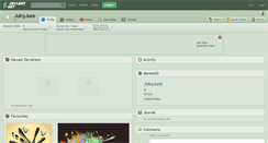 Desktop Screenshot of juicyjuce.deviantart.com
