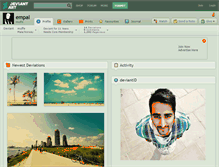 Tablet Screenshot of empal.deviantart.com