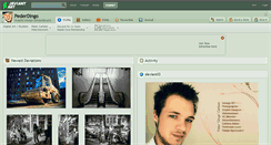 Desktop Screenshot of pederdingo.deviantart.com