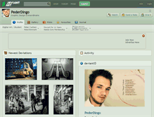 Tablet Screenshot of pederdingo.deviantart.com