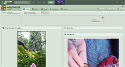 Desktop Screenshot of missychrissie.deviantart.com