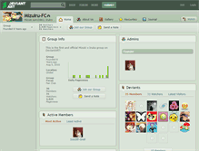 Tablet Screenshot of mizuiru-fc.deviantart.com
