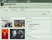 Tablet Screenshot of kruemel-sangerhausen.deviantart.com