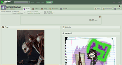 Desktop Screenshot of generic-human.deviantart.com
