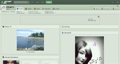 Desktop Screenshot of k9cat13.deviantart.com