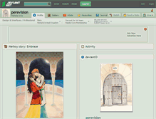 Tablet Screenshot of perevision.deviantart.com