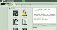 Desktop Screenshot of get-scared.deviantart.com