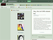 Tablet Screenshot of get-scared.deviantart.com