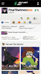 Mobile Screenshot of final7darkness.deviantart.com