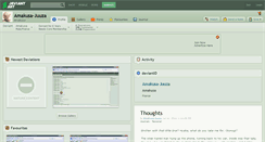 Desktop Screenshot of amakusa-juuza.deviantart.com