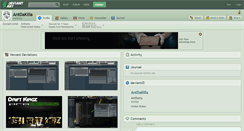 Desktop Screenshot of antdakilla.deviantart.com