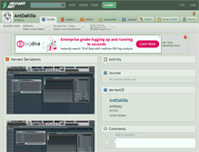 Tablet Screenshot of antdakilla.deviantart.com