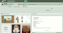 Desktop Screenshot of juw-zel.deviantart.com