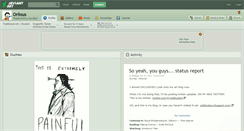 Desktop Screenshot of orlious.deviantart.com