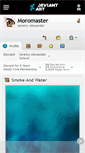 Mobile Screenshot of moromaster.deviantart.com