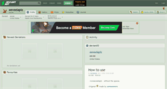 Desktop Screenshot of eeveelaplz.deviantart.com