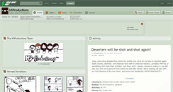Desktop Screenshot of hsproductions.deviantart.com