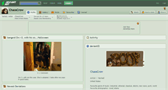 Desktop Screenshot of chaoscrow.deviantart.com