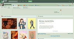 Desktop Screenshot of kodoukyokai.deviantart.com