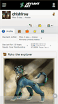 Mobile Screenshot of chishirou.deviantart.com