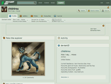 Tablet Screenshot of chishirou.deviantart.com