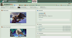 Desktop Screenshot of ceruleanvii.deviantart.com