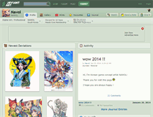 Tablet Screenshot of nawol.deviantart.com