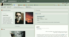 Desktop Screenshot of disintegration.deviantart.com