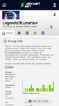 Mobile Screenshot of legendsoflunaria.deviantart.com