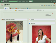 Tablet Screenshot of bubblessoc.deviantart.com