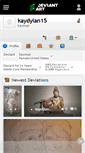 Mobile Screenshot of kaydylan15.deviantart.com