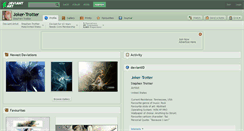 Desktop Screenshot of joker-trotter.deviantart.com