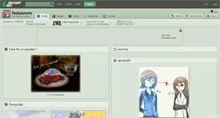 Desktop Screenshot of pastaamore.deviantart.com