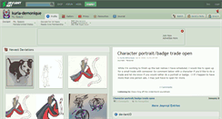 Desktop Screenshot of kuria-demonique.deviantart.com