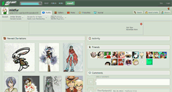 Desktop Screenshot of mistfur.deviantart.com