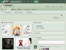 Tablet Screenshot of kimbleeplz.deviantart.com