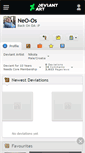 Mobile Screenshot of neo-os.deviantart.com