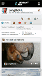 Mobile Screenshot of longshot-l.deviantart.com