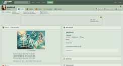 Desktop Screenshot of jessiknot.deviantart.com