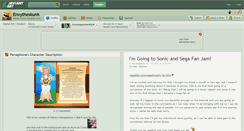 Desktop Screenshot of envytheskunk.deviantart.com