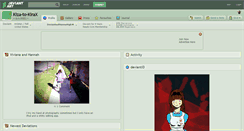 Desktop Screenshot of kiza-to-kirax.deviantart.com